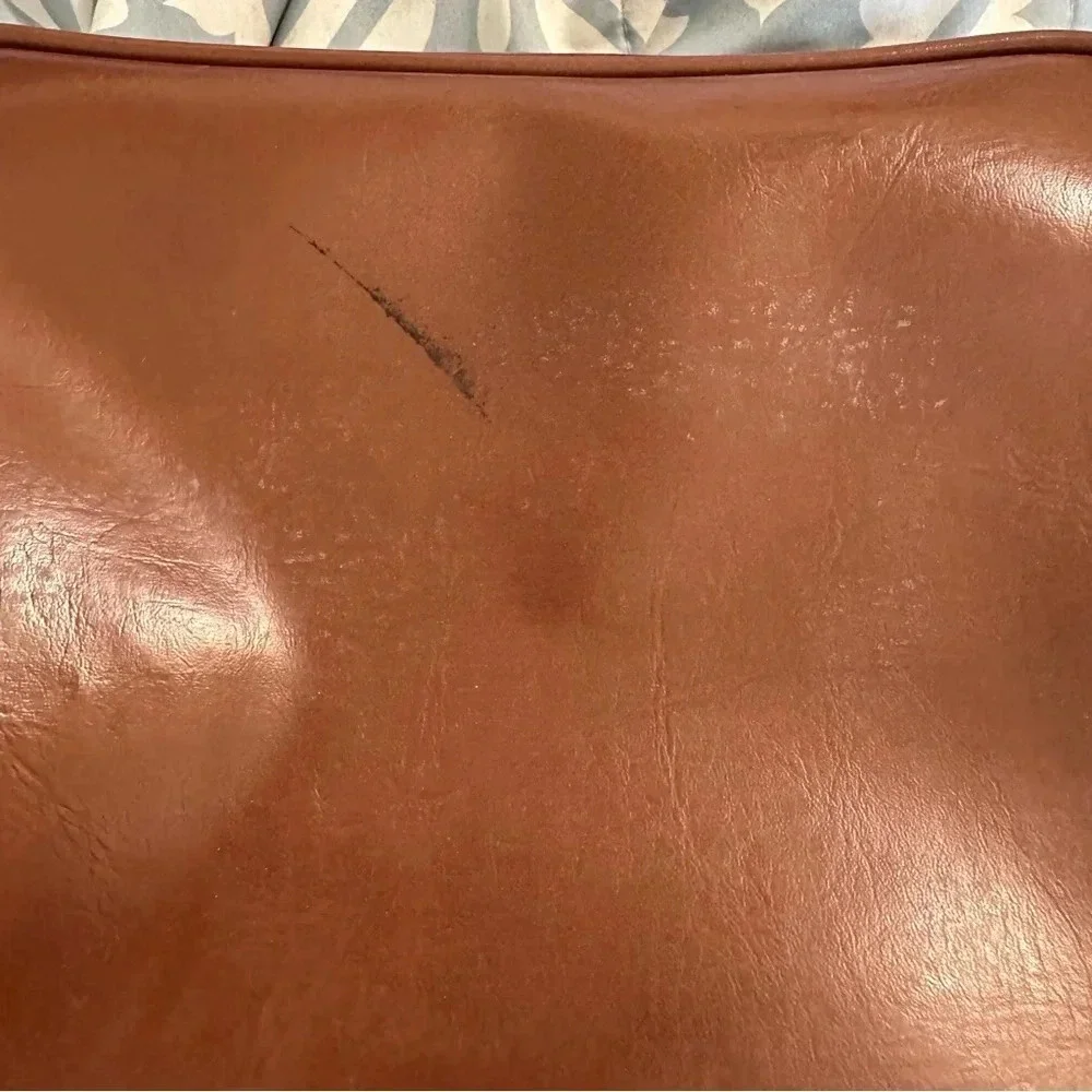 Vintage Coast Tan Brown Leather Camera Case 9